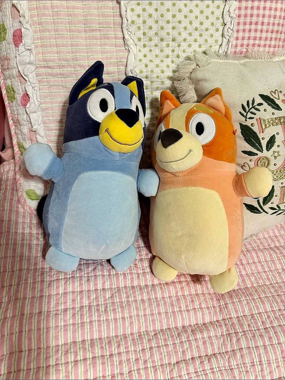 Bluey and Bingo plush toys Plush Toy Set Blue & Orange